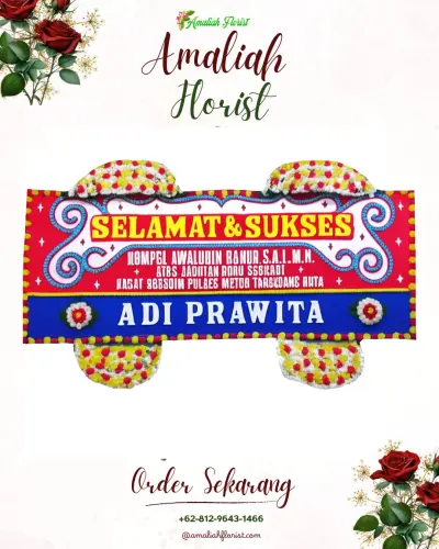 Karangan Bunga Ucapan Selamat di Cilembu